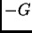 $ -G$
